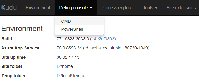 Opening the HTTP Trigger Settings